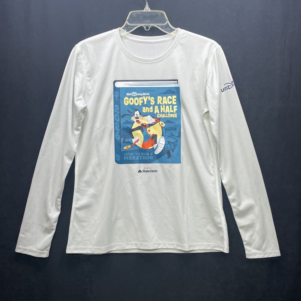 New 2026 runDisney Brooks Womens M Top Goofys Race and a half Marathon 39.3 mi